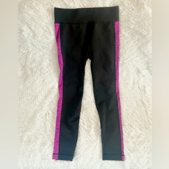 tek gear Pants - Tek Gear Black and Pink Leggings